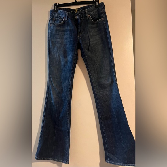 Vintage Y2K 7 for All Mankind pink A pocket jeans size 27 - Picture 3 of 5